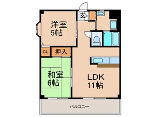 サンシャイン志免の物件間取画像